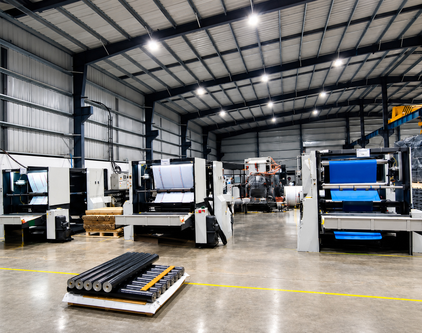 Coating and lamination line