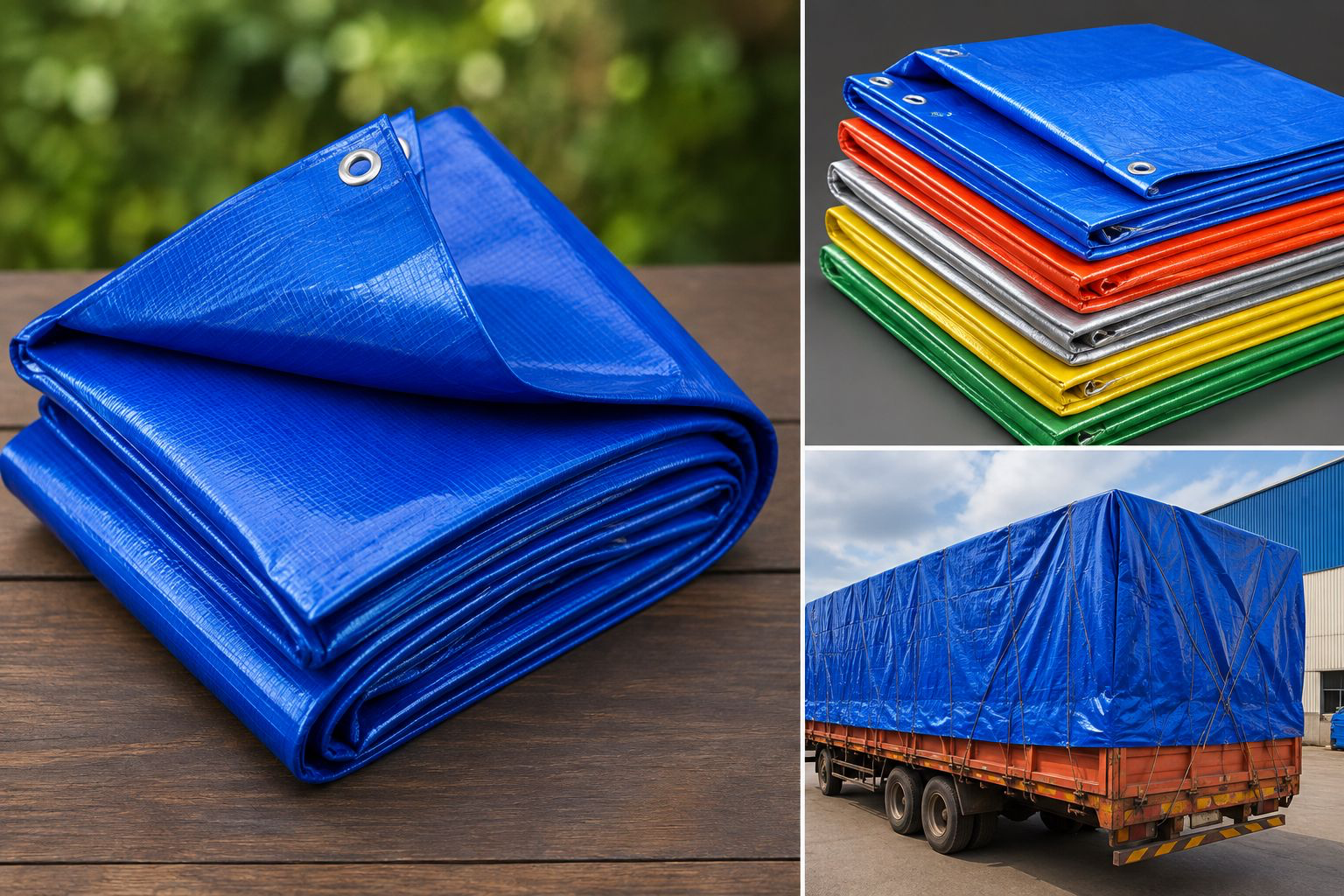 PP/HDPE Coated Rolls & Sheets (Tarpaulins) manufactured by KCR Global