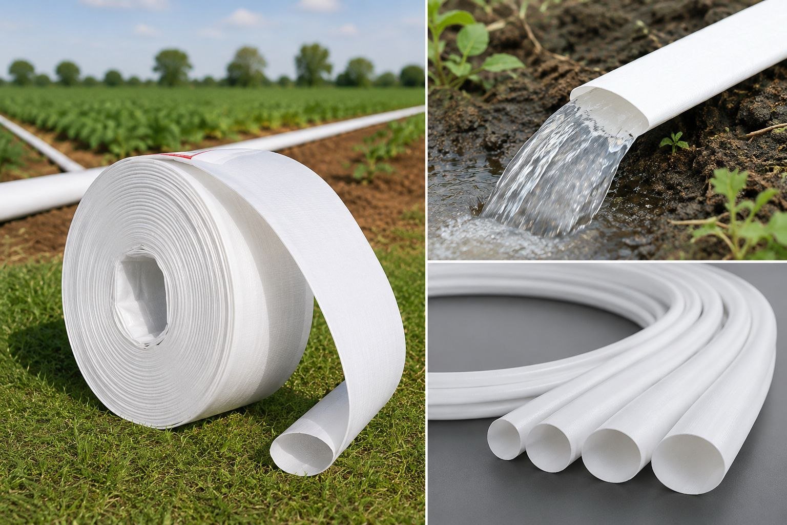 HDPE Lay Flat Tube / Rain Pipe — Product